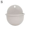 Wall Mounted Plant Pot Plastic Flowerpot Basket Planter Home Garden Decoration