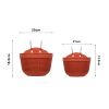 Flowerpot Fade-less Fall-resistant Ornamental Drain Hole Eco-friendly Plant Pot Plant Accessories