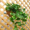 Flowerpot Anti-slip Super Breathable Anti-deformed Iron Structure Plant Holder Garden Decor