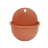 Wall Mounted Plant Pot Plastic Flowerpot Basket Planter Home Garden Decoration