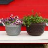 Flowerpot Fade-less Fall-resistant Ornamental Drain Hole Eco-friendly Plant Pot Plant Accessories